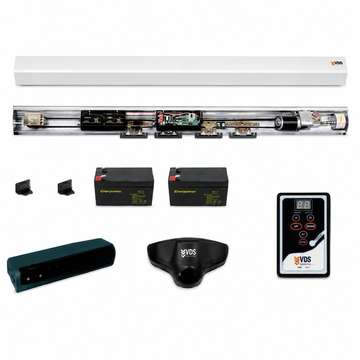 KIT PUERTA GEMINI 2 HOJAS PASO 2900MM